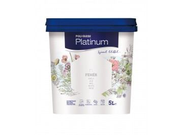 POLI-FARBE Platinum beltéri falfesték Fehér F1      5l