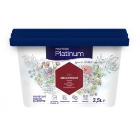   POLI-FARBE Platinum beltéri falfesték Meggybordó M80   2,5l