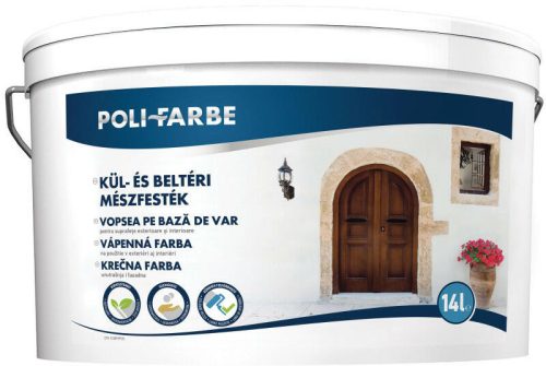 POLI-FARBE Kül- és Beltéri Mészfesték 14l