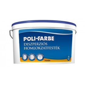 POLI-FARBE Diszperziós Homlokzatfesték Fehér    5l