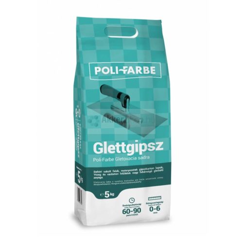 POLI-FARBE Glettgipsz 0-6 mm    5kg