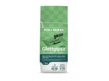 POLI-FARBE Glettgipsz Extra 3-10 mm   1kg