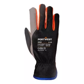   PORTWEST Wintershield védőkesztyű, méret: XL - fekete/narancs