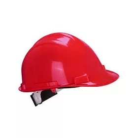 PORTWEST Expertbase Wheel Safety védősisak - piros