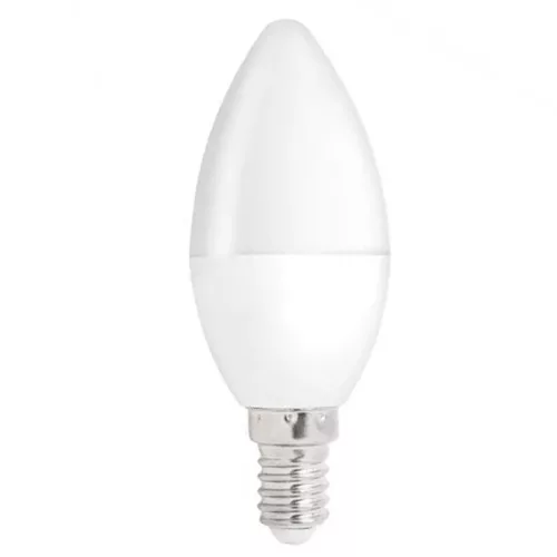 LED izzó E14 C37 8W  760 lm 3000K 180°