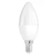 LED izzó E14 C37 8W  760 lm 3000K 180°