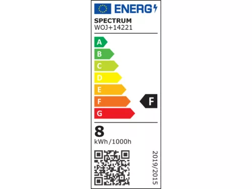 LED izzó E14 C37 8W  760 lm 3000K 180°