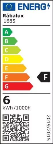 LED G45 E14 5,6 W, 530 lm, 4000K