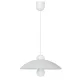 Cupola, függeszték, D32,5cm, fix függ. (fehér/ fehér) E27 1x60W - Rábalux