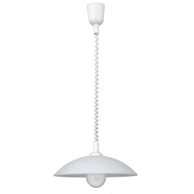   Round, függeszték, D40cm, fehér rolly (fehér/ fehér) E27 1x60W - Rábalux