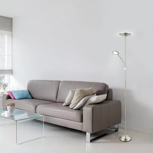 Vlasta álló lámpa Led 18+5W 3000K szatin króm