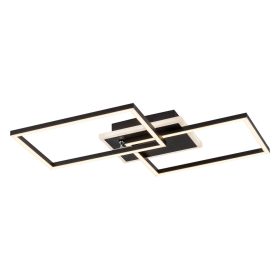   RÁBALUX Athelstan beltéri mennyezeti LED lámpa  40W  50cm - matt fekete