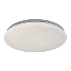   RÁBALUX Vendel beltéri mennyezeti LED lámpa  18W  32,5cm - csillogó effekt, fehér