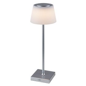   RÁBALUX Taena beltéri asztali LED lámpa  4W  38cm  - ezüst