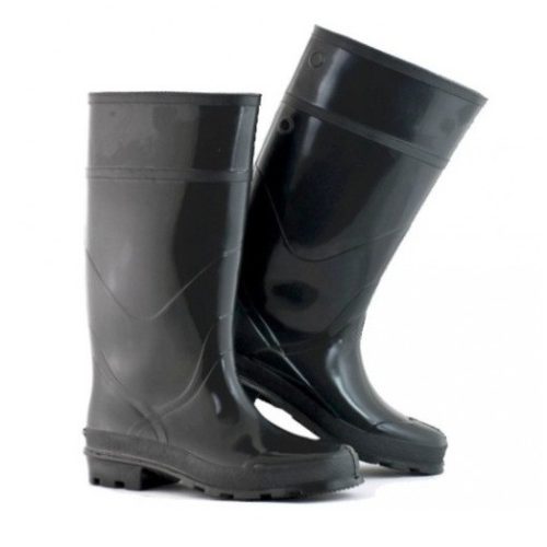 REWEAR PVC gumicsizma fekete , méret: 42