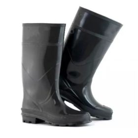 REWEAR PVC gumicsizma fekete , méret: 43