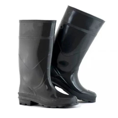 REWEAR PVC gumicsizma fekete , méret: 44