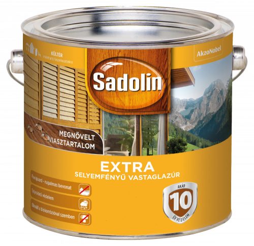 SADOLIN Extra vastaglazúr Rusztikustölgy 2,5 L