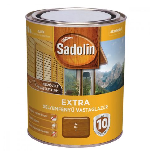 SADOLIN Extra vastaglazúr Dió 0,75 L