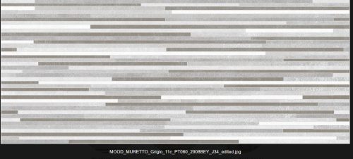 MOOD Muretto Grigio/Perla falicsempe    25*60cm  1. o.  1,5m2/dob