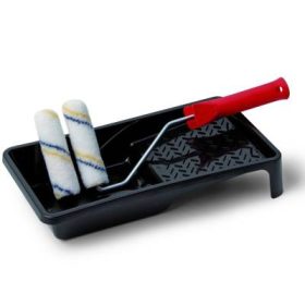   SCHULLER Paintline HK Set fűtőtest henger szett (2db fűtőtest henger, nyél, festékedény)  10cm