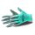 SCHULLER Florastar Garden kerti kesztyű, Latex bevonattal, ráncolt felület, méret: XL/10