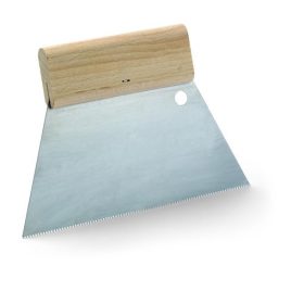 SCHULLER Karo C1 fogazott spatulya, rozsdamentes  18cm