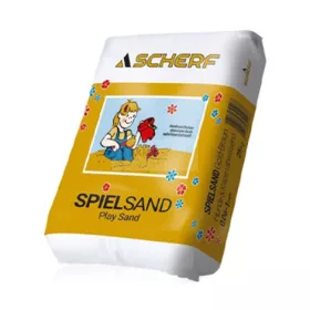 SCHERF játszóhomok  0,06-1mm  PE zsák - aranybarna  25kg