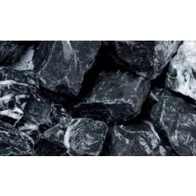  SCHERF márványtörmelék tört szemcsés  25-50mm  PE zsák - fekete/fehér  25kg