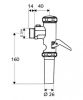 SCHELL Schellomat WC-öblítőszelep  3/4”