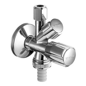   SCHELL Comfort kombinált sarokszelep  1/2" - 3/8" - 3/4"