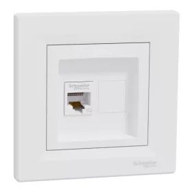   SCHNEIDER Asfora 4300121 adatcsatlakozó dugalj UTP RJ45 8(8) Cat5e süllyesztett fehér