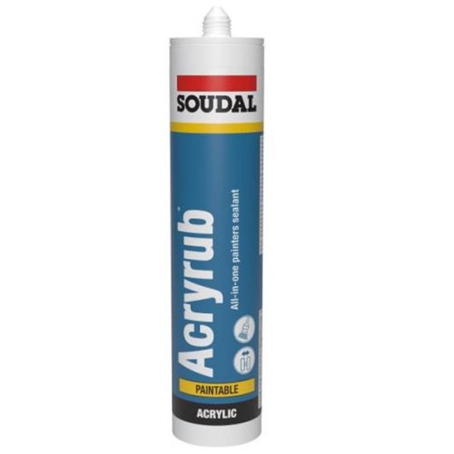SOUDAL Acryrub White festhető tömítő  310ml  fehér