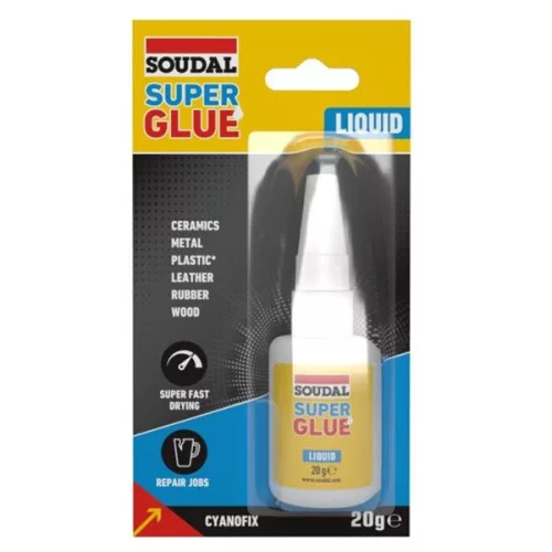 SOUDAL Super Glue Liquid pillanatragasztó   20g
