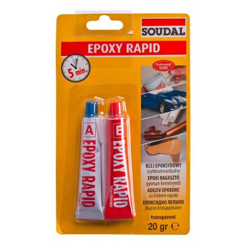 Epoxy Rapid 2x10g tube V1/20g - Soudal