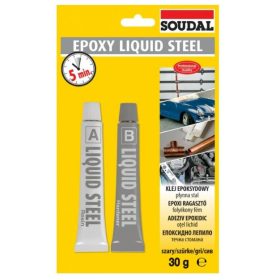 Epoxy Liquid Steel 2x15ml Tube V1 - Soudal