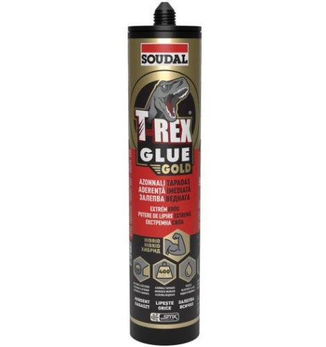 T-REX Gold extra erős építőipari ragasztó 290mL - Soudal