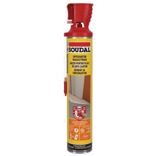 SOUDAL Gipszkarton ragasztóhab  750ml  HU/RO/BG