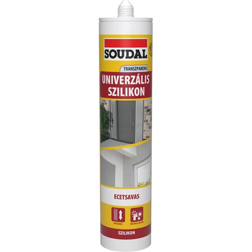 Univerzális szilikon transz SIL TPT HU    280ml - Soudal