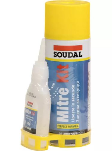 SOUDAL Mitre Kit See 100/400 oldószeres ragasztó   100ml/400ml