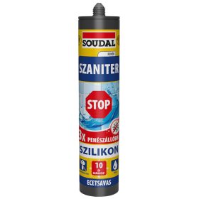 SOUDAL Stop szaniter szilikon - fehér  280ml