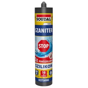 SOUDAL Stop szaniter szilikon neutrális - fehér  280ml