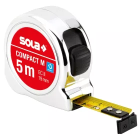   SOLA-Metál Compact MCO5 SB (19mm) Mágneses mérőszalag 5m falra akasztható