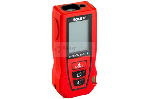 SOLA-Metál Metron 30 BT lézeres távolságmérő, 30m hatótáv, BT