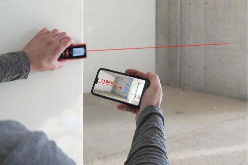 SOLA-Metál Metron 60 BT Lézeres távolságmérő, 60m hatótáv, BT