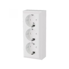   GAO Business Line IP20 3 férőhelyes földelt aljzat   0312H