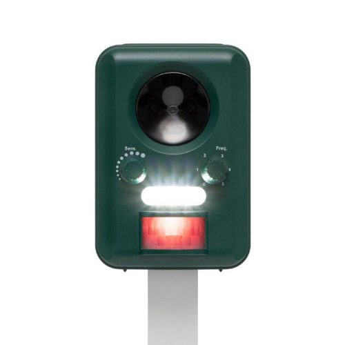 HOME állatriasztó karó, napelemes  13,5-23,5kHz  PIR mozgásérzékelő  AR02