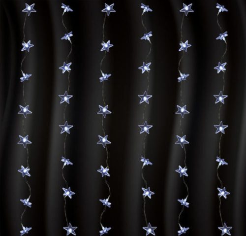 SOMOGYI LED-es fényfüggöny, csillag  1,5*1m  230V   KAF 48L