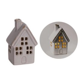 SOMOGYI Téli LED-es házikó - fehér    KDC 02