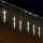 SOMOGYI Home KJL288 jégcsap fényfüzér, 3,5m hosszú, 288db hidegfehér SMD LED, 8db jégcsap